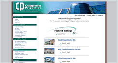 Desktop Screenshot of coppolaproperties.com